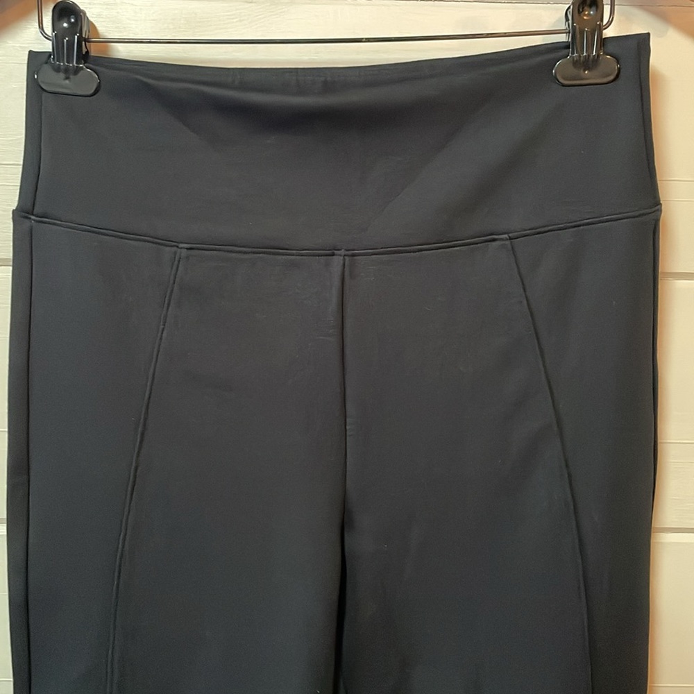 Spanx Assets Solid Black Ponte Shaping Leggings S… - image 4